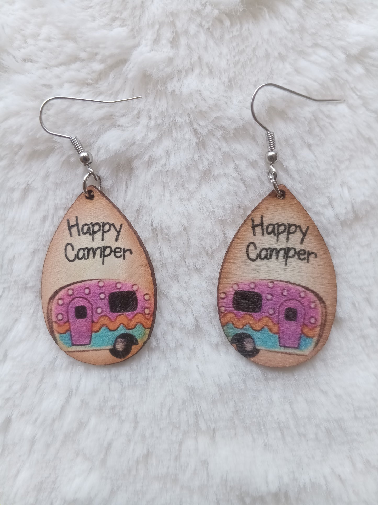 Bohemian Vibes Happy Camper Earrings