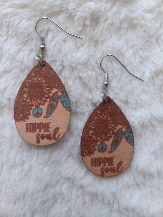 Elegant Boho Hippie Soul  Earrings