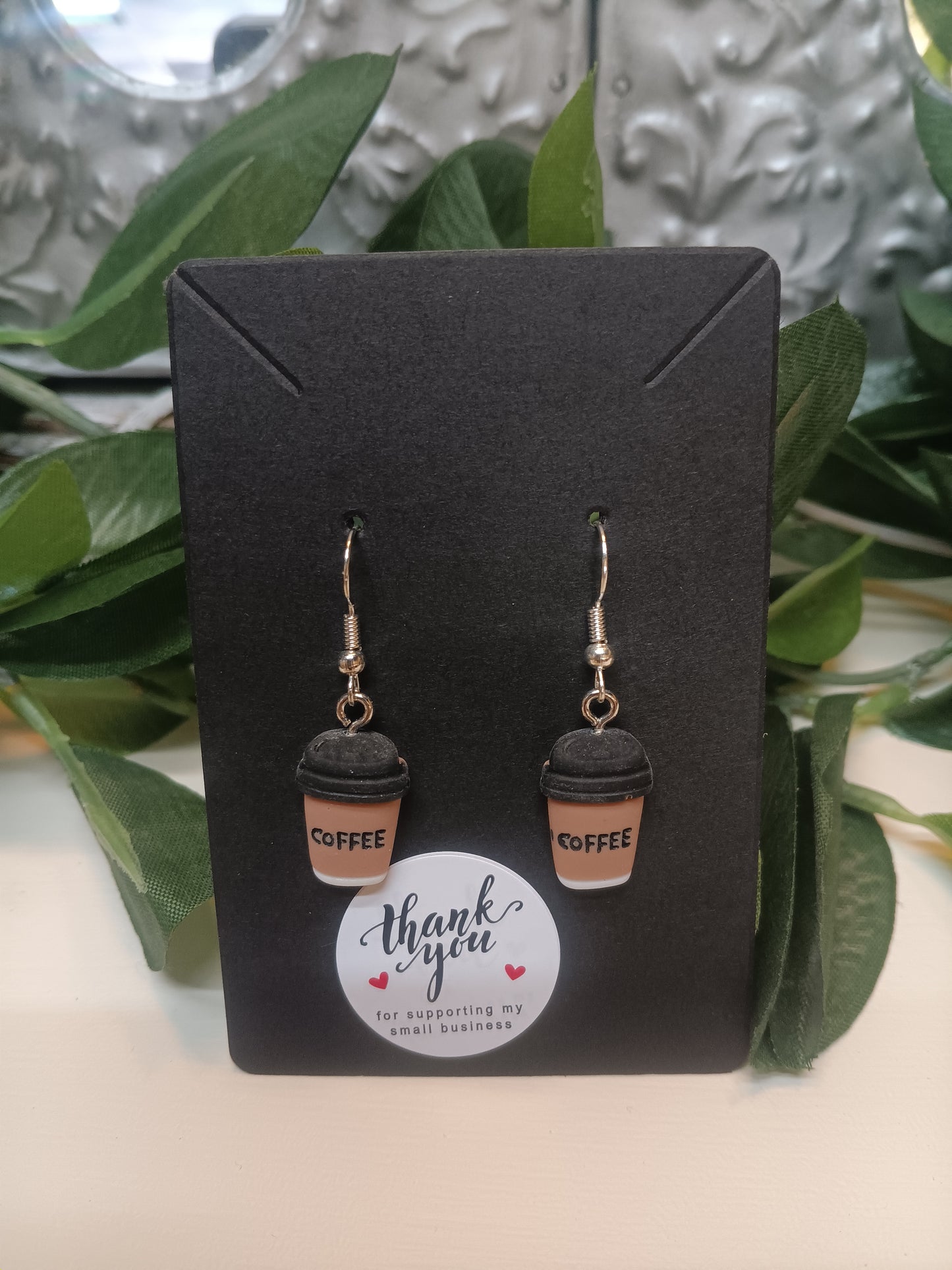 Cute Coffee Cup Earrings