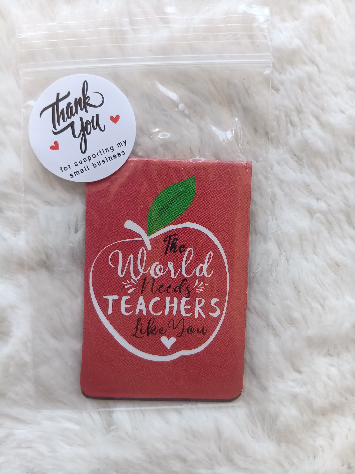 Small Inspirational Teacher Magnetic Bookmarks