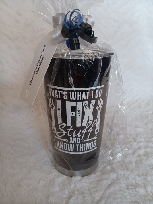 Great Dad - That's what I do, I fix stuff 20 oz Tumbler