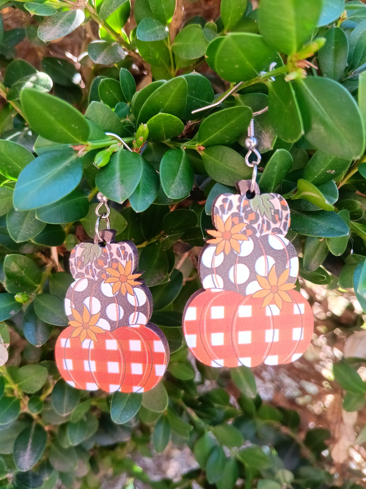 Adorable Fall Pumpkin Earrings